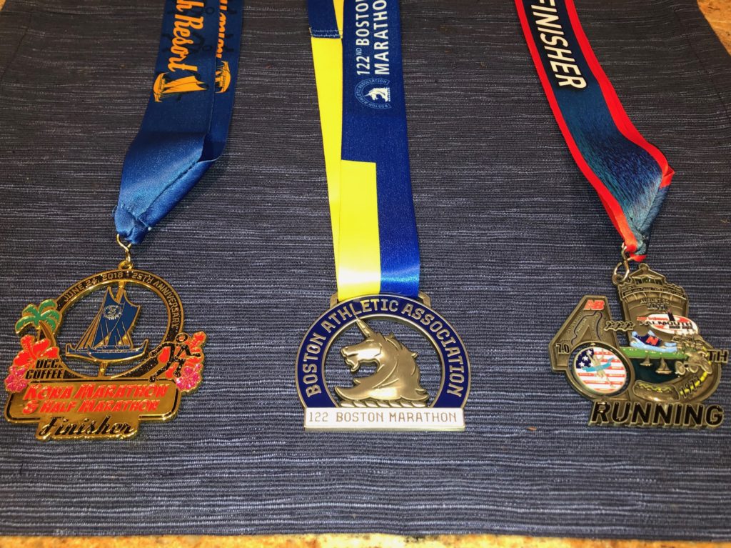 Trifecta medals